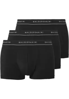 Боксеры BALDESSARINI "Short Pants" (3 шт. в упаковке), с поясом с логотипом, черный