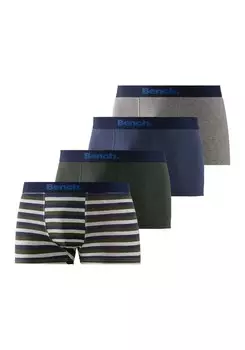 Боксеры Bench Boxer, цвет olivgrn-gestreift, olivgrn, grau-meliert, navy