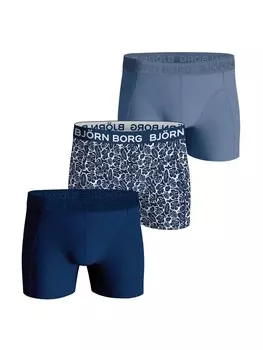 Боксеры Bjrn Borg short 3er Pack, цвет blau/wei