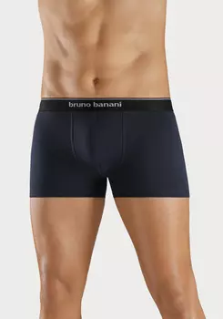 Боксеры Bruno Banani Boxer, цвет blaupetrol / navy / royalblau / grau meliert