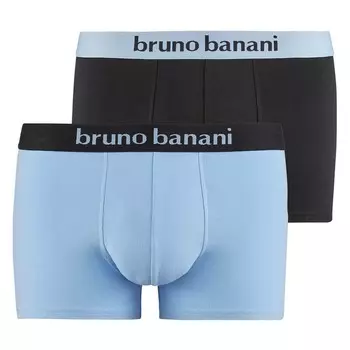 Боксеры BRUNO BANANI Boxer shorts, голубой/черный
