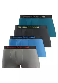 Боксеры Bruno Banani Boxershorts, цвет grau, trkis, schwarz, petrol