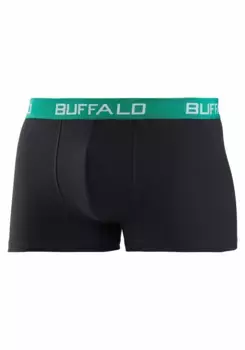 Боксеры Buffalo (3 шт.) для мальчиков с контрастными манжетами, синий