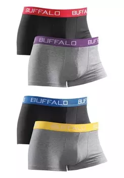 Боксеры BUFFALO Boxer shorts, серый/черный