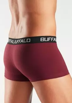 Боксеры Buffalo Boxershorts, цвет bordeaux, petrol, khaki, grau