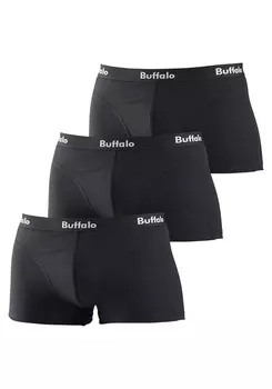 Боксеры Buffalo Hipster, цвет schwarz, schwarz, schwarz