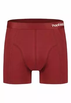 Боксеры BURGUNDY Pockies, красный