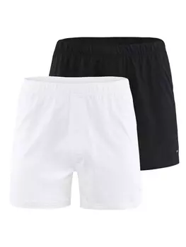 Боксеры Calida short 2er Pack, белый/черный