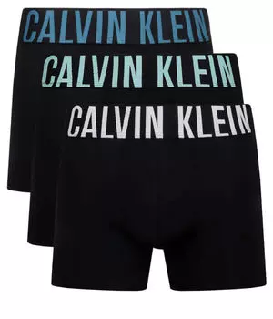 Боксеры Calvin Klein Underwear с логотипом 3 шт, черный