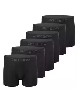 Боксеры camano short 6er Pack, черный