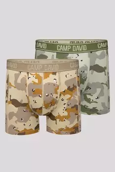 Боксеры CAMP DAVID, цвет Beige/Olive