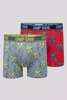 Боксеры CAMP DAVID, красный