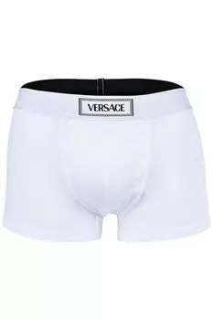 Боксеры Canete 20859 с логотипом Versace, белый