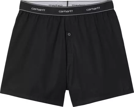 Боксеры Carhartt WIP Script Boxers 'Black', черный