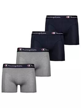 Боксеры Champion Authentic Athletic Apparel Boxer shorts, цвет Navy/mottled grey