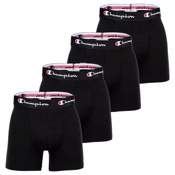 Боксеры Champion Boxershort 4 шт, черный