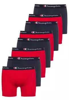 Боксеры Champion Boxershorts 8pk Boxer, цвет Red / Blue