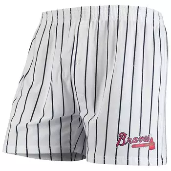 Боксеры Concepts Sport Atlanta Braves, белый