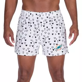Боксеры Concepts Sport Miami Dolphins, белый