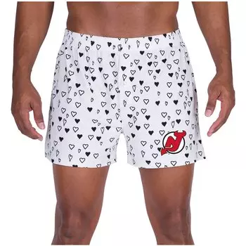 Боксеры Concepts Sport New Jersey Devils, белый