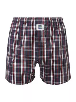 Боксеры D.E.A.L International CHECK, синий/красный