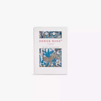 Боксеры Derek Rose Dr Ledbury с принтом, белый