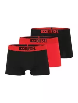 Боксеры DIESEL Damien, цвет Red/Black
