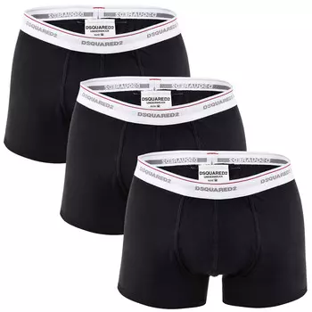 Боксеры Dsquared Boxershort 3 шт, черный