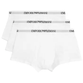 Боксеры Emporio Armani 111610 3 шт, белый