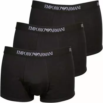 Боксеры Emporio Armani 111610-Cc722 3 шт, черный