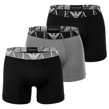 Боксеры Emporio Armani Boxershort 3 шт, черный