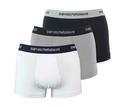 Боксеры Emporio Armani Boxershorts 'Trunk', серый