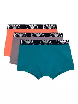 Боксеры Emporio Armani, цвет Blue/Lavender/Dark orange