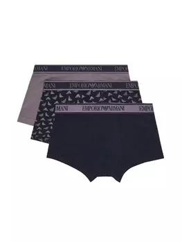Боксеры Emporio Armani, цвет Blue/Night blue/Lilac/Lavender