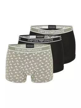 Боксеры Emporio Armani, цвет Khaki/Black