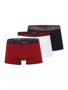 Боксеры Emporio Armani, цвет marine blue/Light blue/Red/White