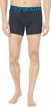 Боксеры Emporio Armani Megalogo Boxer Brief, цвет Marine
