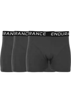 Боксеры Endurance Boxer Shorts Burke, цвет 1011 Dark Grey Melange