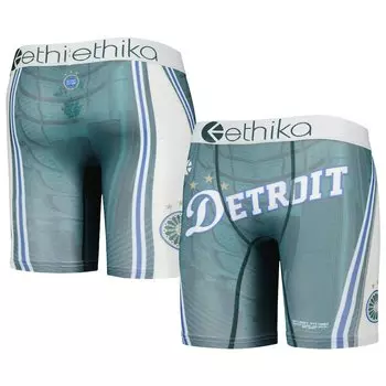 Боксеры Ethika Detroit Pistons, зеленый