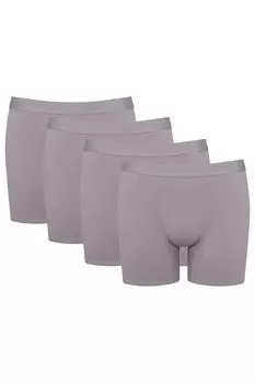 Боксеры Ever Soft 13381 с модалом, 4 пары Sloggi, серый