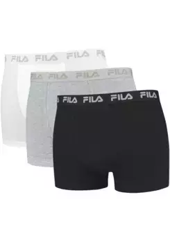 Боксеры Fila (3 шт.), надпись FILA, цвет Mi