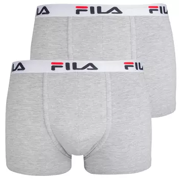 Боксеры Fila Boxershorts FILA Urban Boxer 2P, цвет 400 - grey