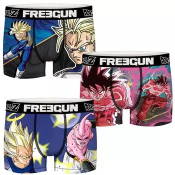 Боксеры Freegun Dragon Ball Collection PK5344 3 шт, разноцветный