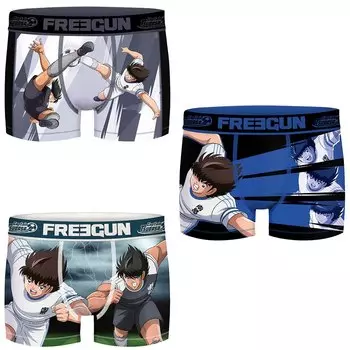 Боксеры Freegun Oliver And Benji - Oliver Team 3 шт, разноцветный