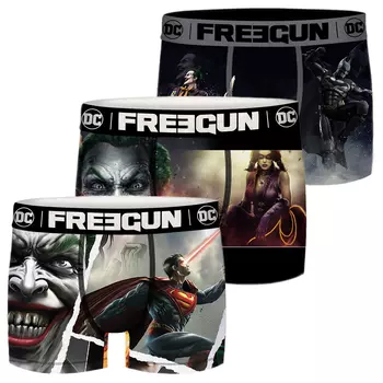 Боксеры Freegun Trunk Freegun Comic Jungen Boxershorts 3 шт, разноцветный