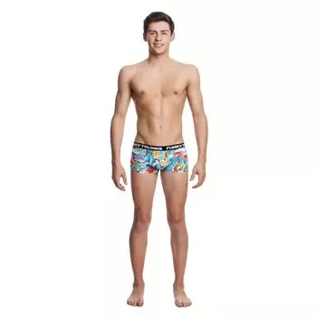Боксеры Funky Trunks Postcard, синий