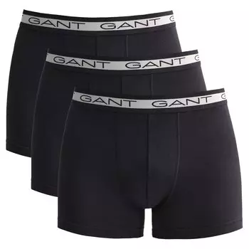 Боксеры Gant Basic 3 шт, черный