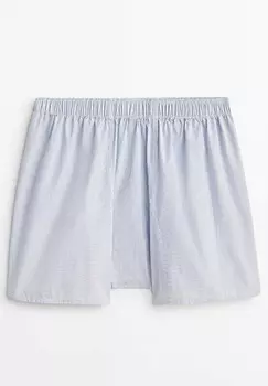 Боксеры GINGHAM POPLIN Massimo Dutti, синий