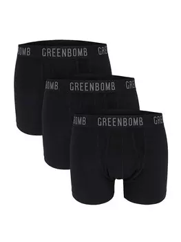 Боксеры GREENBOMB, черный