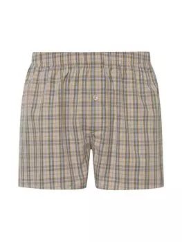 Боксеры Hanro Boxer shorts Fancy Woven, коричневый